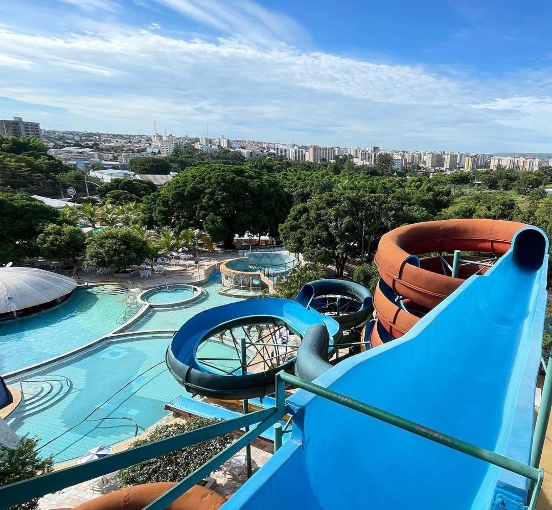 Hotel Spazzio Diroma Cafe Da Manha E Acesso Ao Acqua Park Caldas Novas Exteriör bild